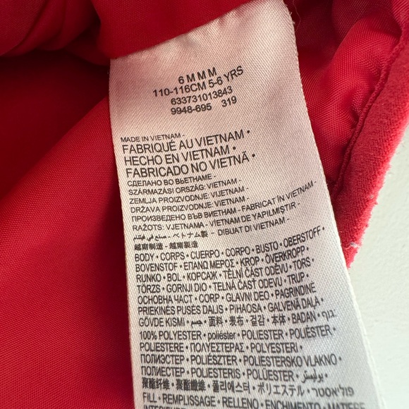 Converse Boys Navy Puffer jacket 6 - Picture 4 of 5